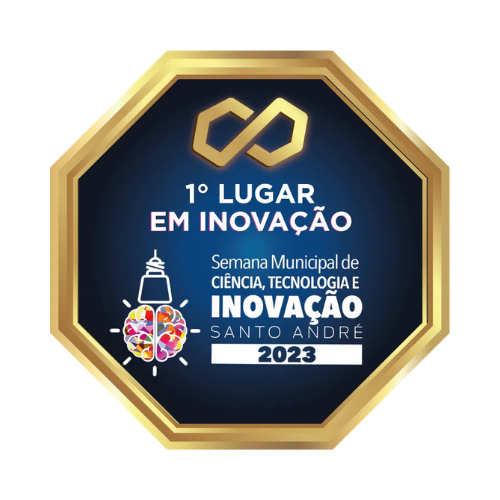 Selo do Pr&ecirc;mio de Inova&ccedil;&atilde;o Santo Andr&eacute;